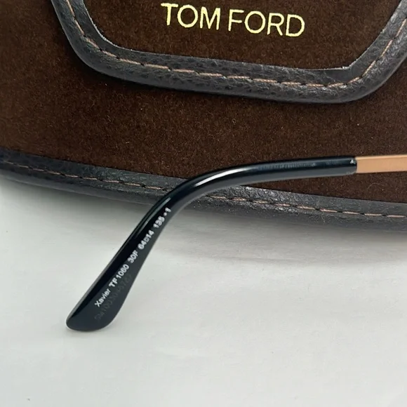 💯- New Auth Tom Ford Gold Gradient Xaier TF 1060 Sunglass Seen on Kris J… - Picture 10 of 16